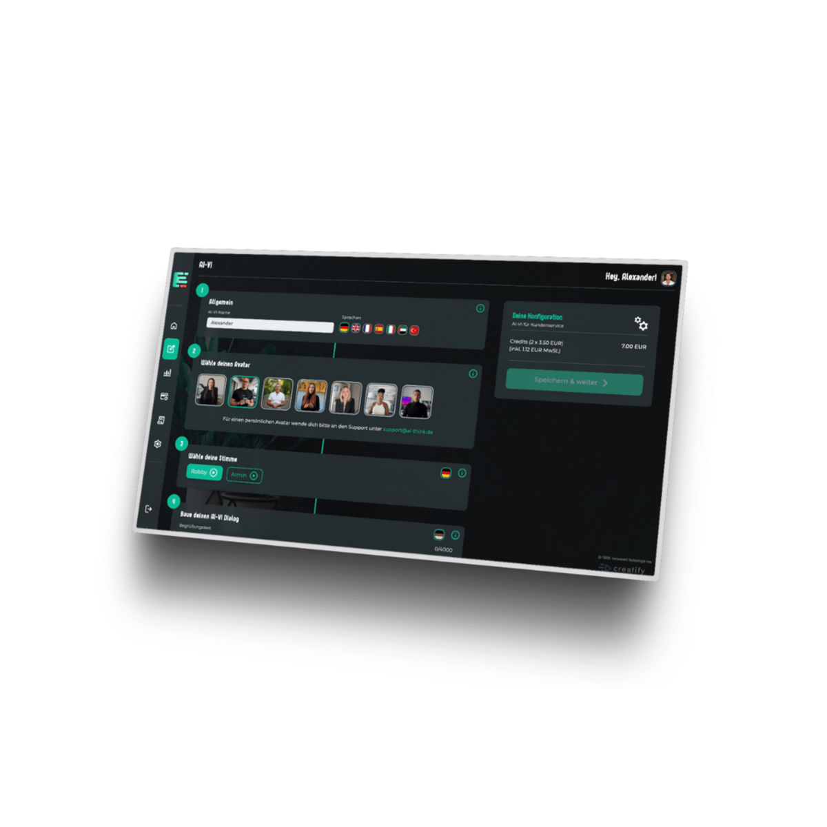 AI-VI Studio Dashboard